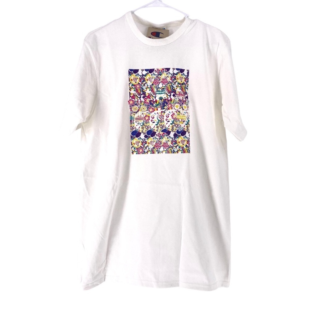 Champion Men's Skull Candy Short Sleeve Tee - L